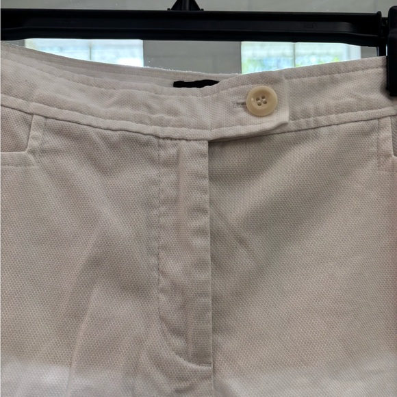 Talbots White Textured Pants - Picture 2 of 4